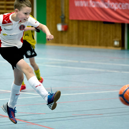 <p>Vi erbjuder fotboll för ungdomar och seniorer i samarbete med de lokala föreningarna runt om Holmsjö.</p>
