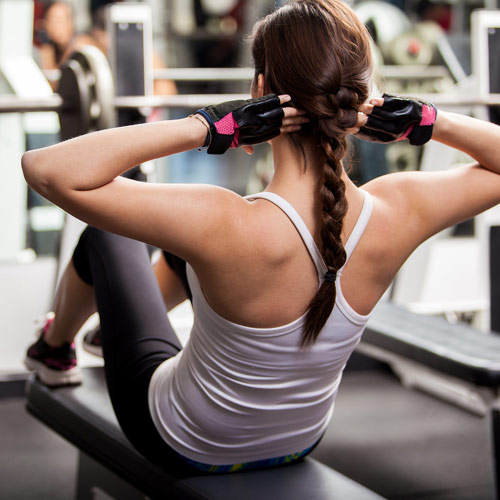 <p>Hitta formen i vårt fina gym, nya moderna maskiner i fräscha lokaler. Boka tid med en av våra instruktörer.</p>
